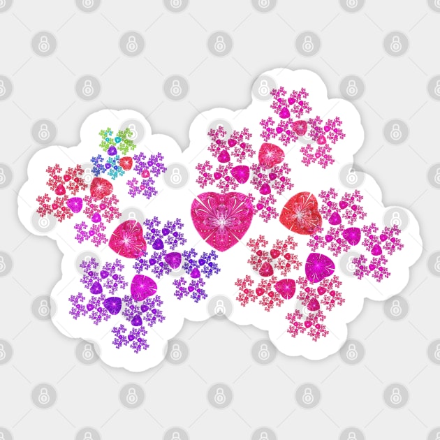 Heart Field Fantasies Sticker by ElviraDraat